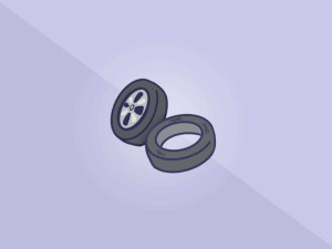 how to rotate tires graphic image