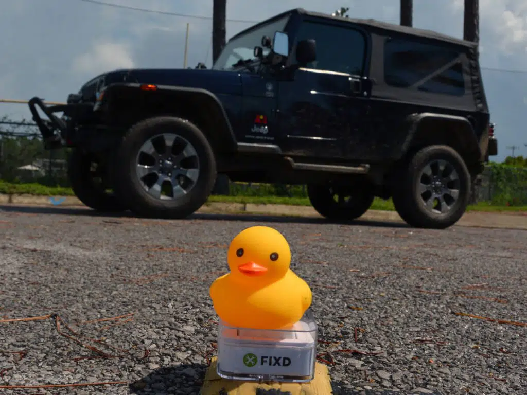 Jeep, duck, FIXD
