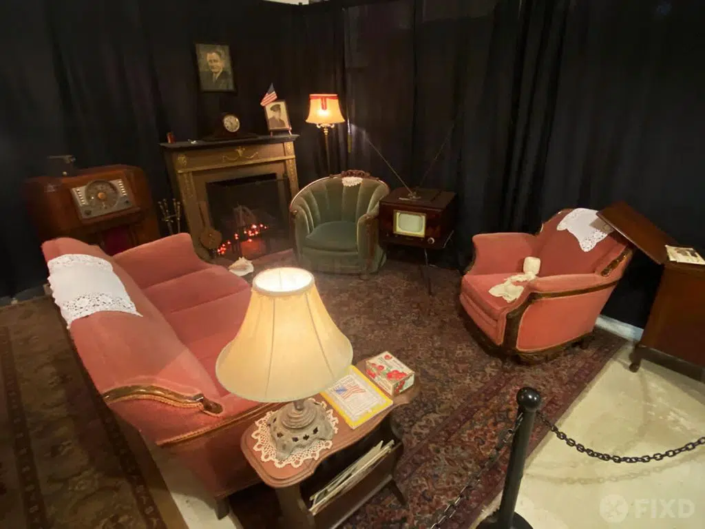 1940s house exhibit