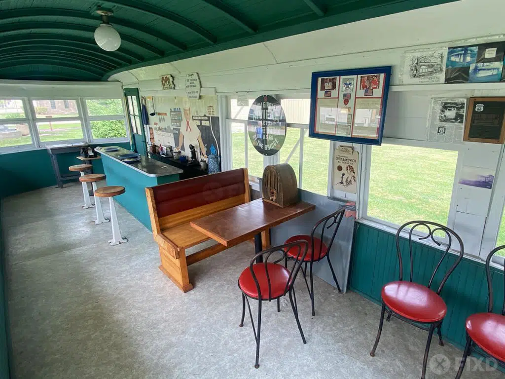 Inside the Riviera Restaurant