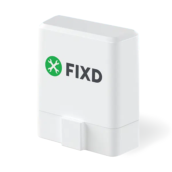 FIXD sensor on white background