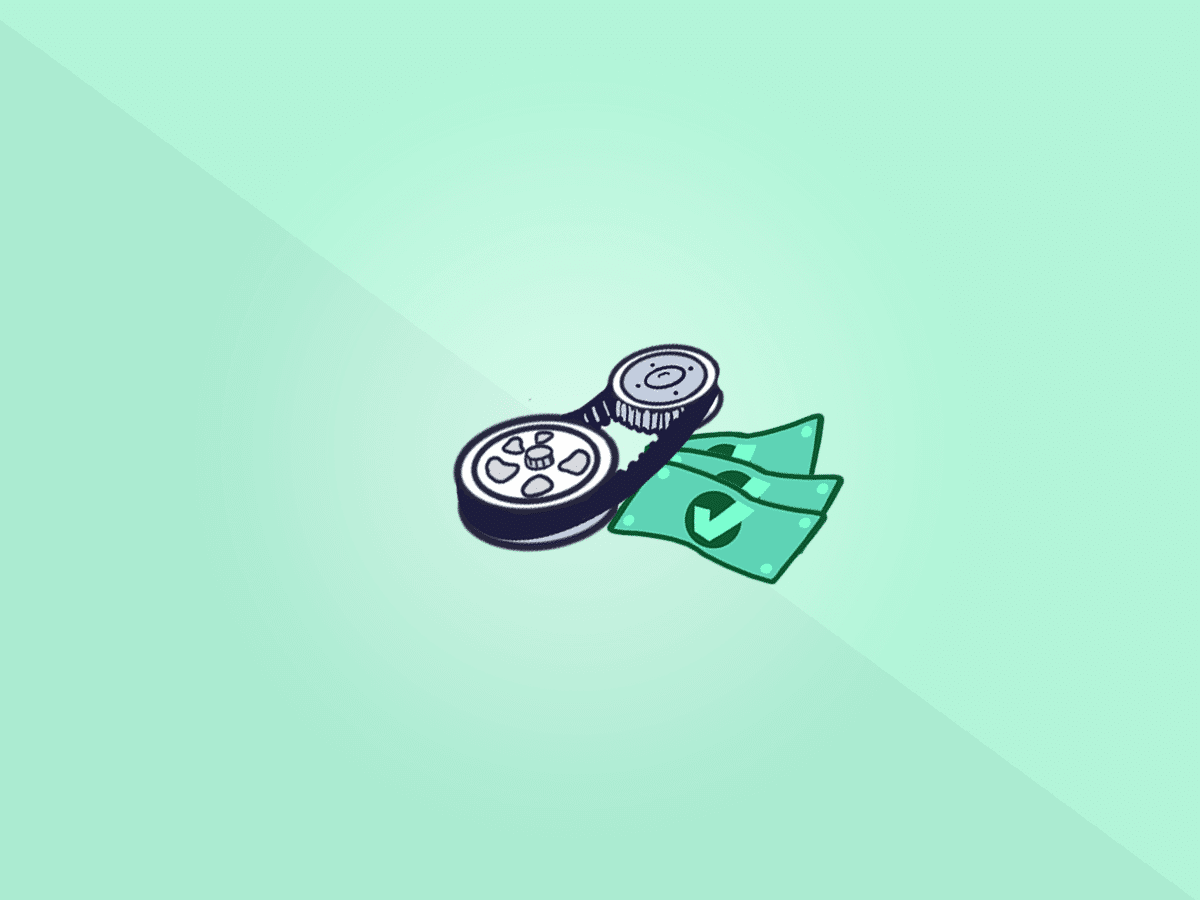 average cost of replacing timing belt