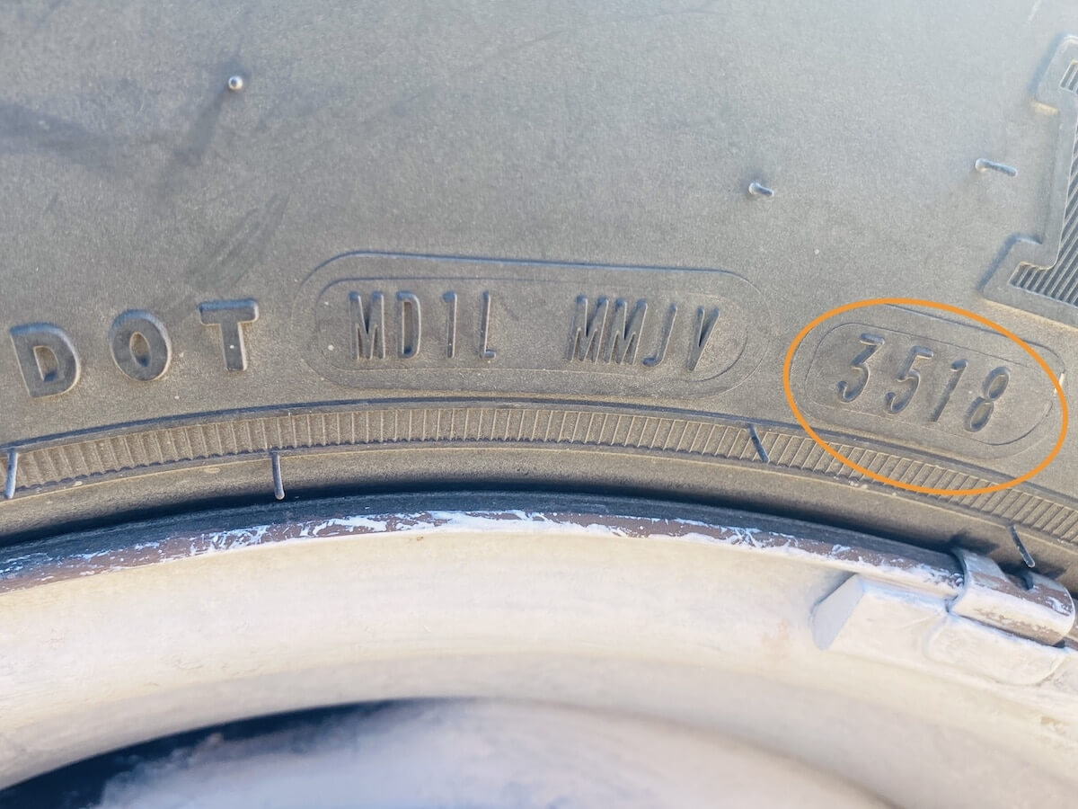 Tire date code