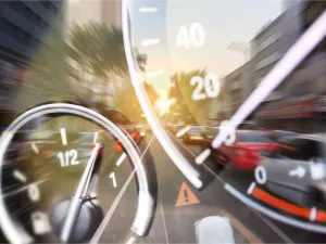 Closeup Photo of a car's dashboard