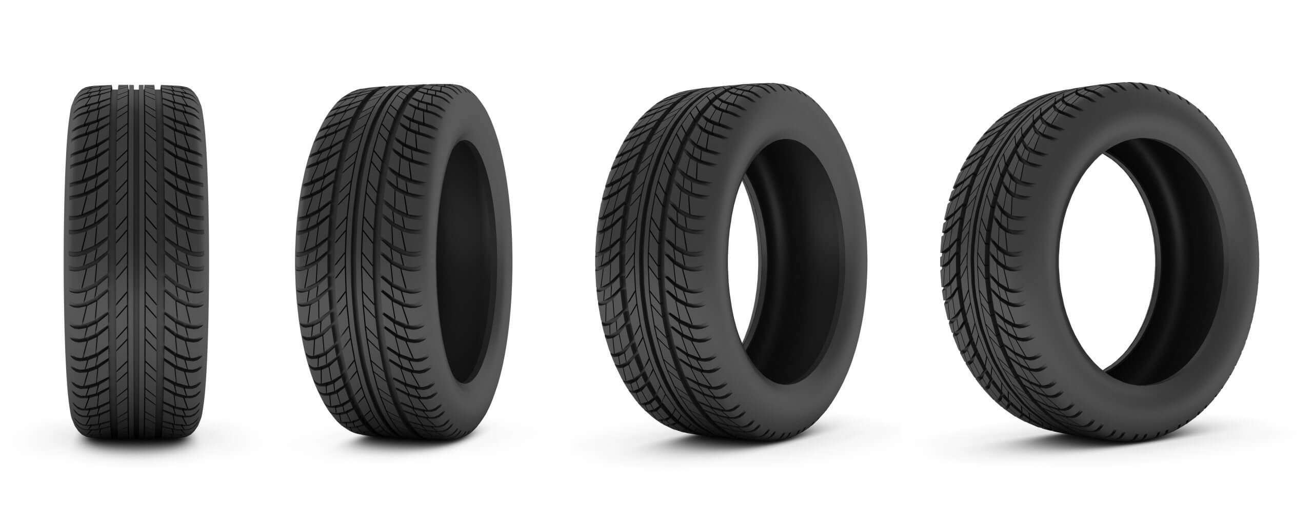 car tire. Car tire isolated on white background.