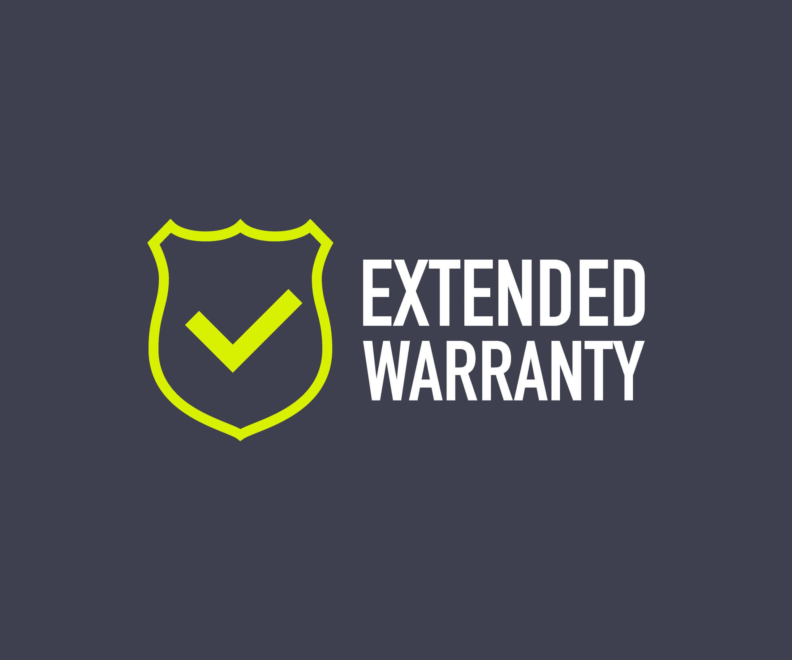 extended warranty sign