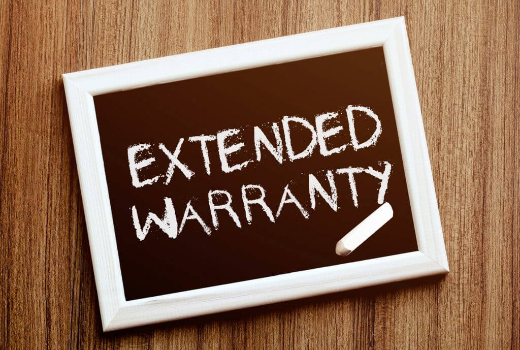 Extended Warranty. Hand writing with copyspace for text. Nice texture.