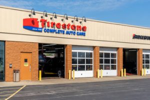 Picture of the front of a Firestone Complete Auto Care Store