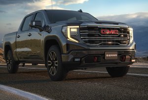 GMC Sierra 1500 AT4 - Off-Road Truck at a parking lot