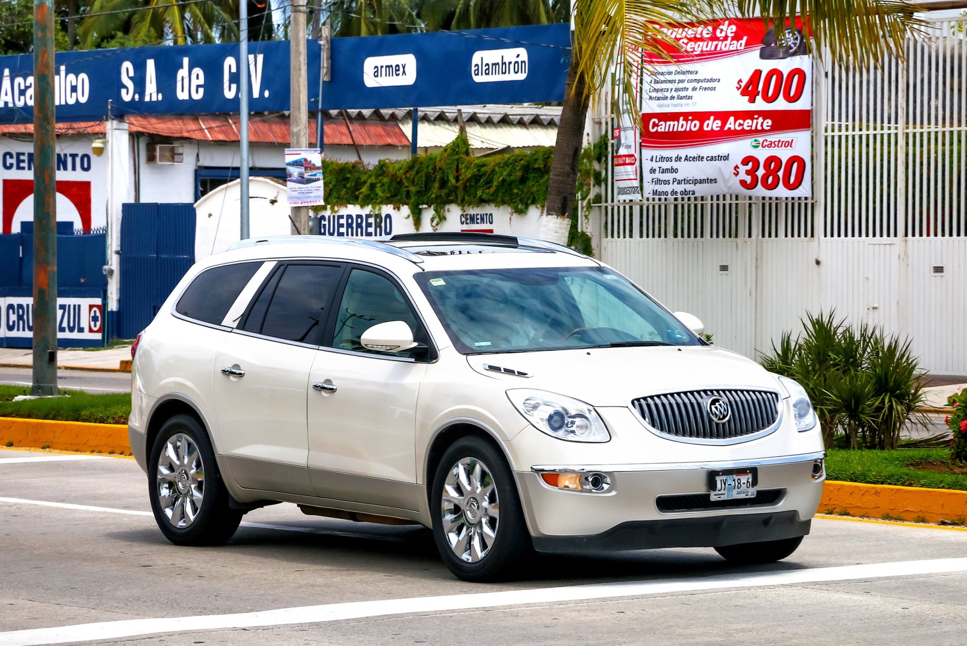 2011 Buick Enclave in the city street.