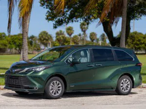 2021 Toyota Sienna minivan parked outdoor