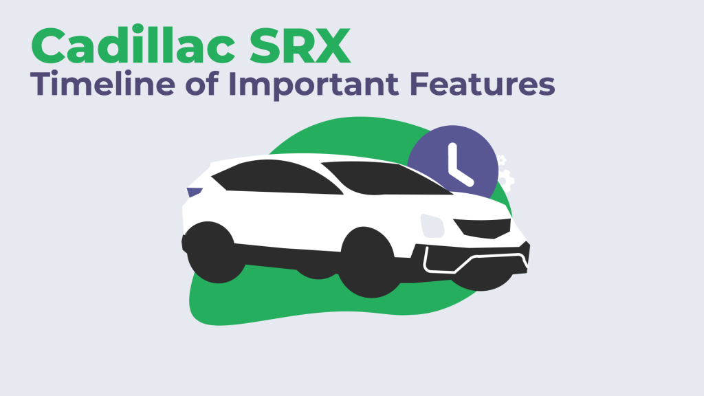 Cadillac SRX Timeline of Important Features