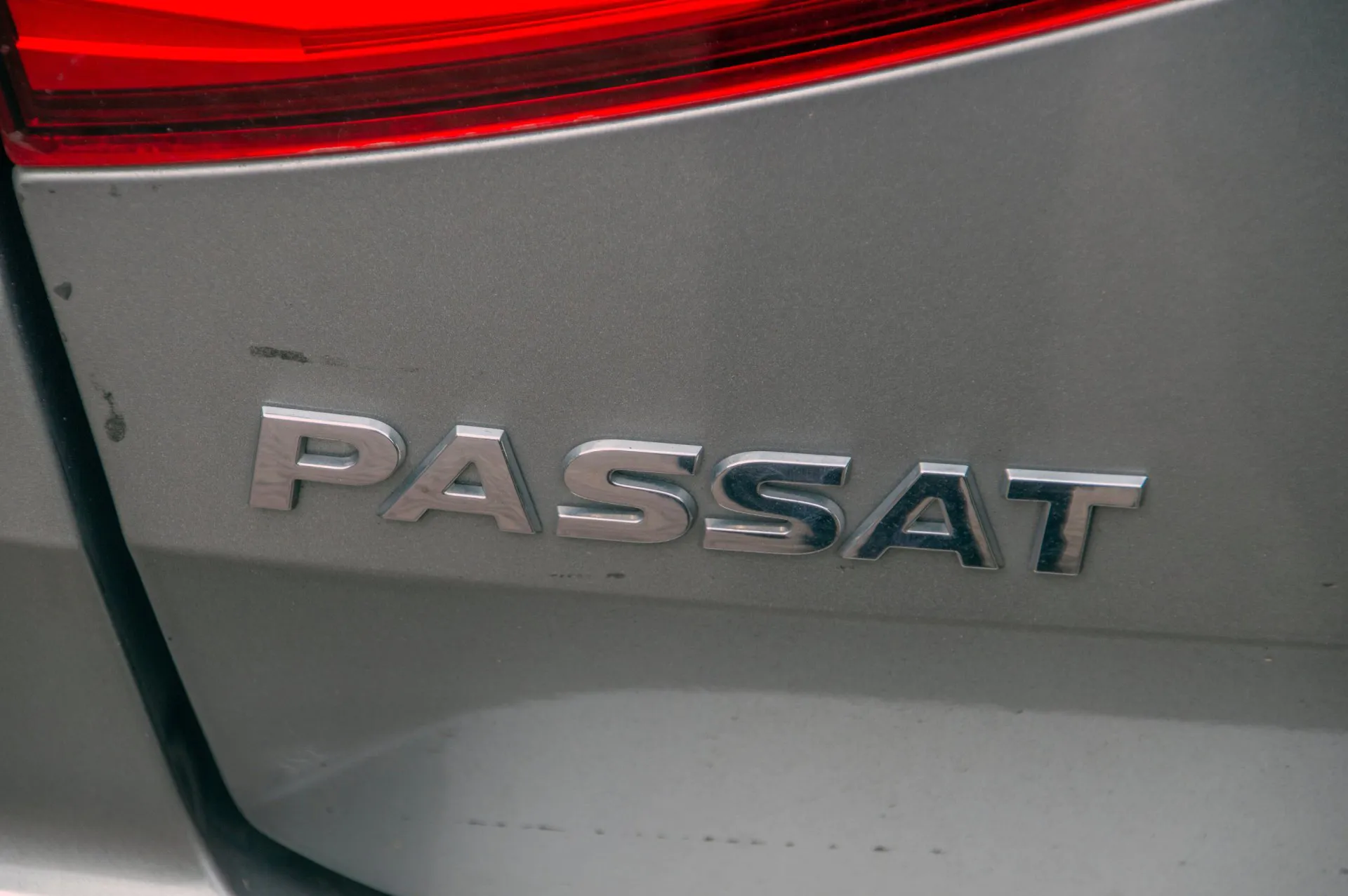 Logo Volkswagen Passat Car At Amsterdam The Netherlands 2019