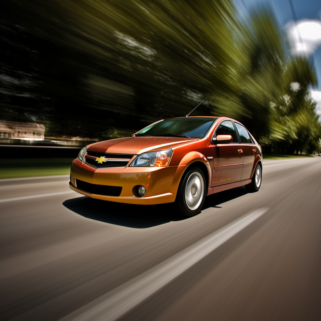 2006 chevrolet cobalt ss in motion, street view