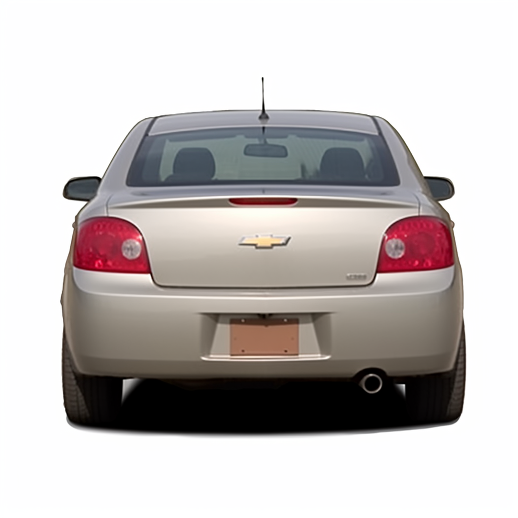 2007 Chevrolet Cobalt in white background, rear view