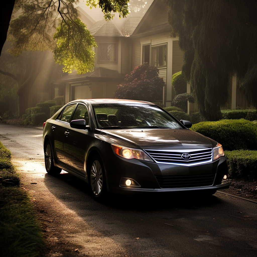 2011 Toyota Avalon at a residential area