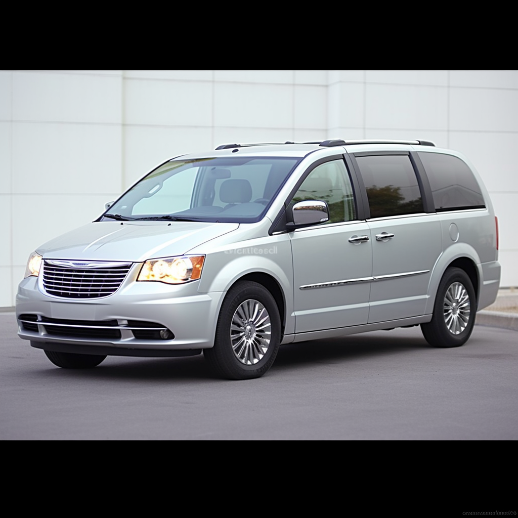 2012 Chrysler Town & Country at a parking lot