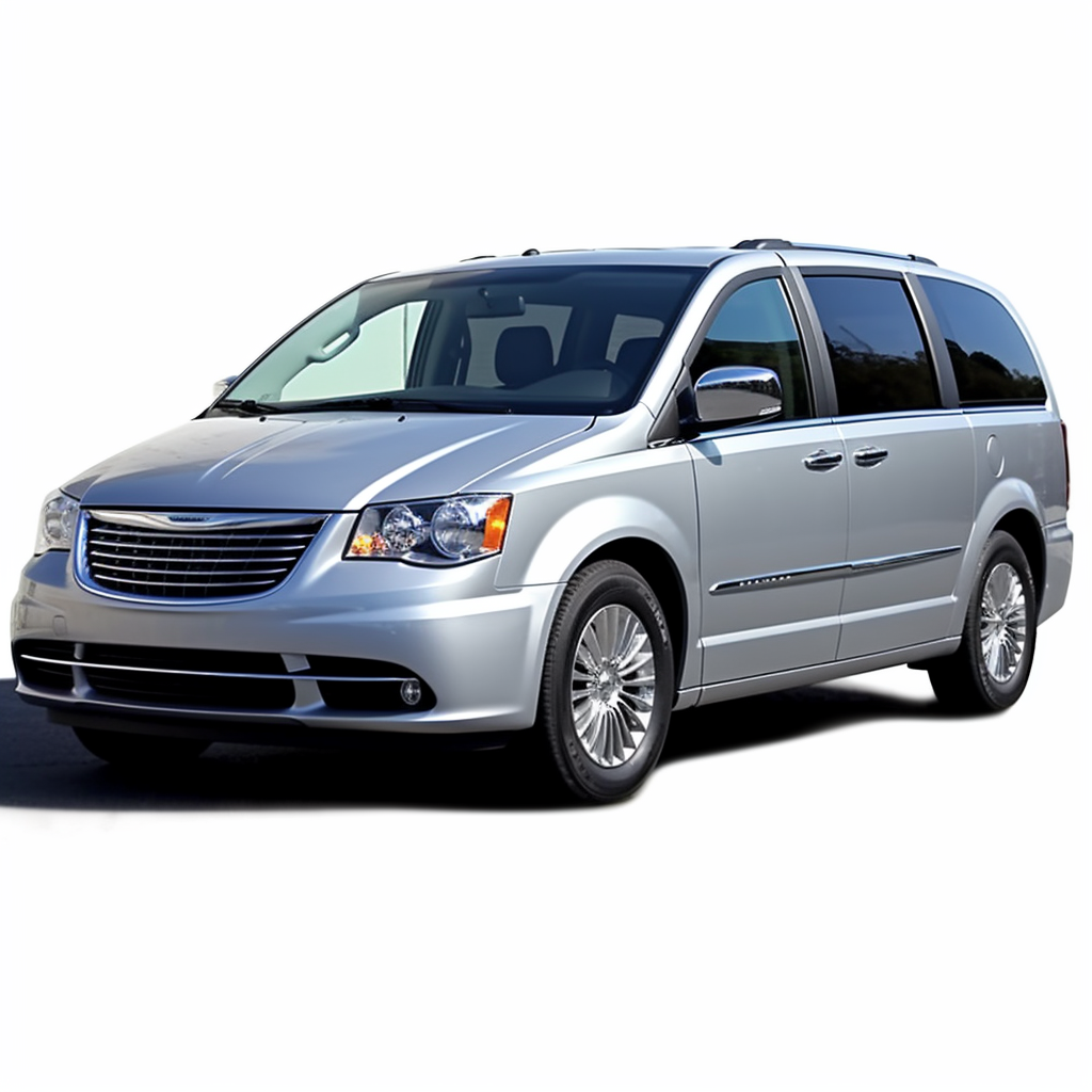 2015 Chrysler Town & Country against a white background