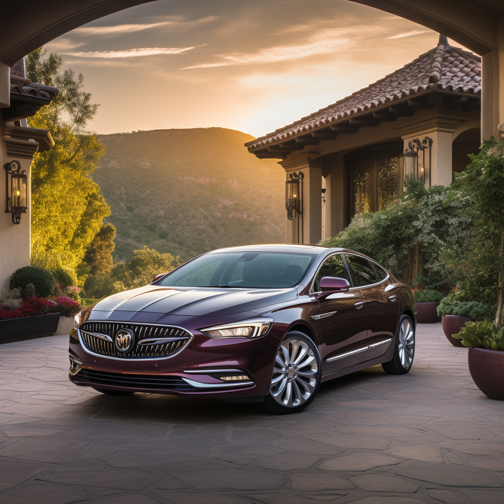 2017 Buick LaCrosse parked at a residential area