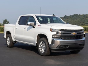 Chevrolet Silverado 1500 display.