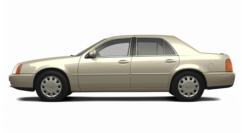 2002 Cadillac DeVille side view