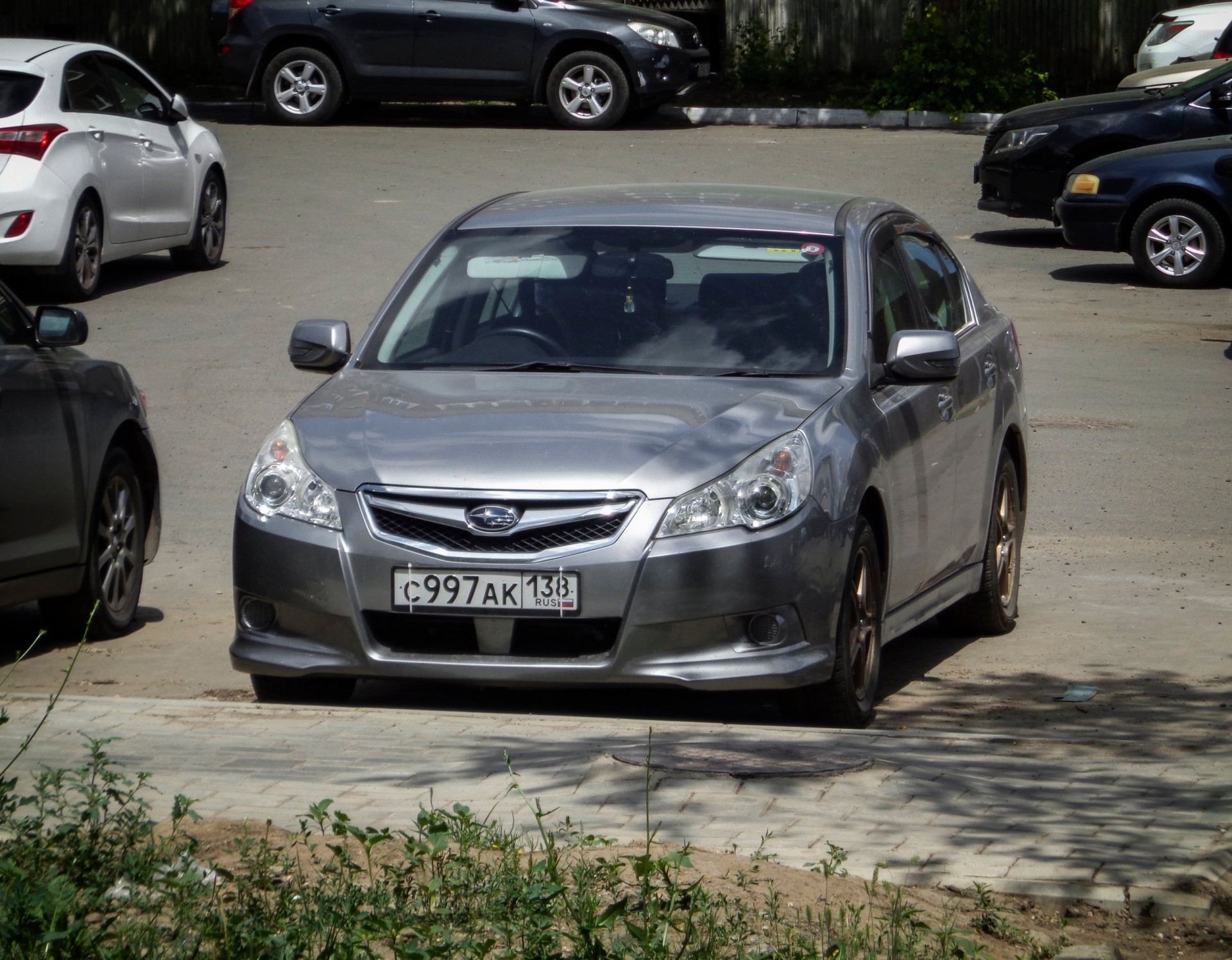 2011 Subaru Legacy fifth generation at a parking lot