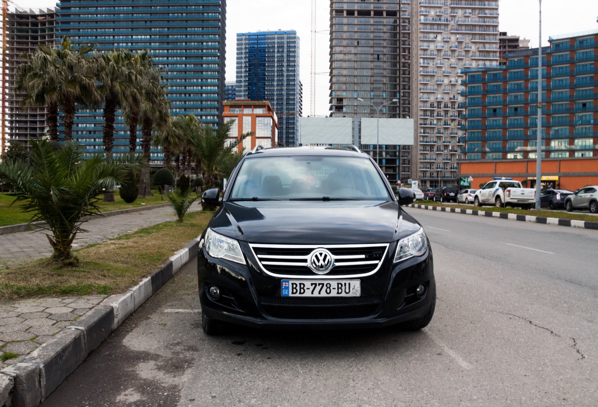 2011 Volkswagen Tiguan Suv on the streets of Batumi