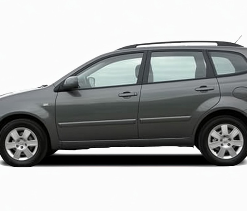 2009 Kia Rondo against a white background