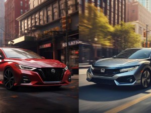 Nissan Sentra Vs Honda Civic Side by Side