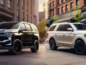 Chevrolet Tahoe vs Ford Expedition side-by-side