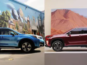 Forester vs Highlander face to face