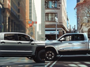 Toyota Tundra vs Ram 1500 side by side