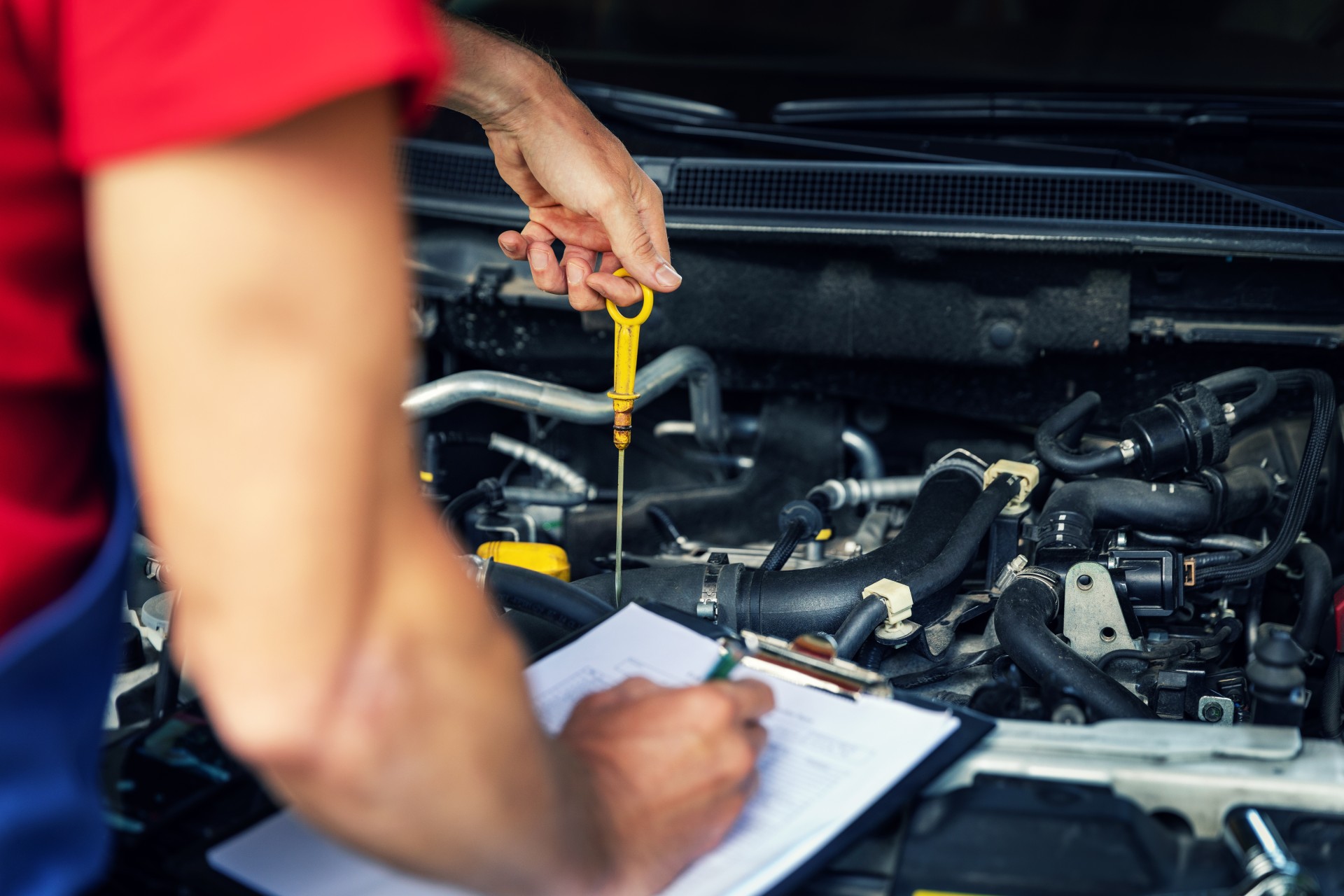 check engine oil