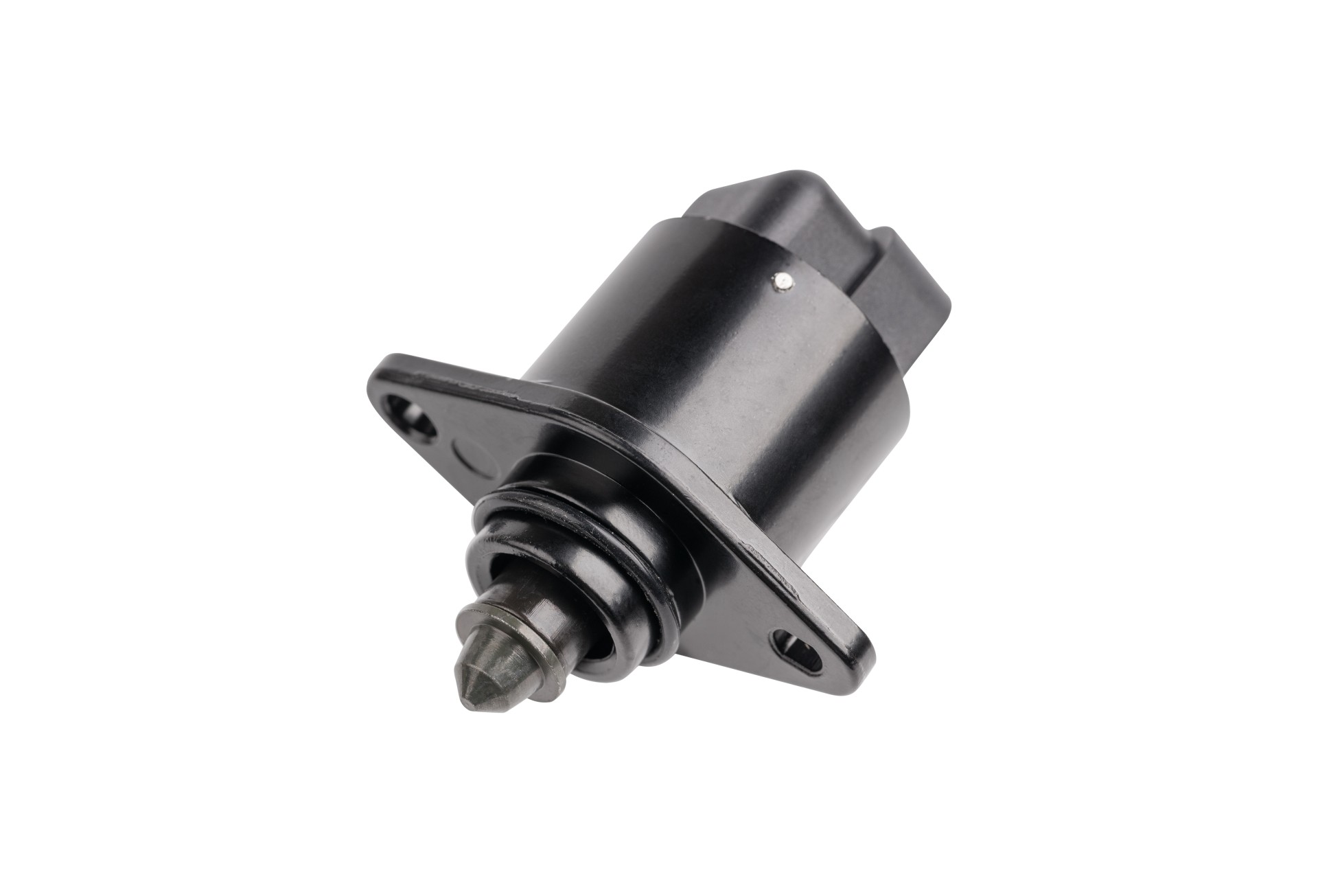 electronic valve-idling air count for car. isolated on white background.